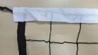 сетка волейбольная нить с тросом 3мм (стропа 50мм, верх - 100мм) sportiko