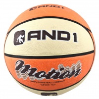 мяч баскетбольный and1 motion (orange/cream) sz7