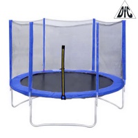 батут dfc trampoline fitness 8ft наружн.сетка, синий (244см)