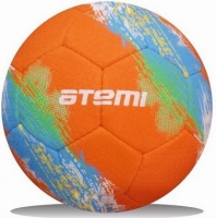 мяч футбольный р.5 atemi galaxy, оранжевый