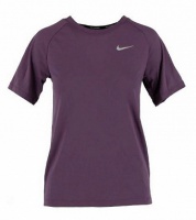 футболка женская nike brthe tailwind 890190-517 фиолетовая