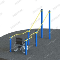 w-8.03 брусья в подъем для инвалидов в кресло-колясках