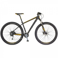 велосипед scott aspect 730 black/yellow (2018)
