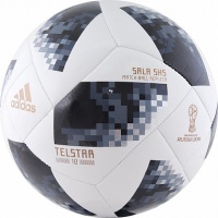 мяч для футзала любительский р.4 adidas wc2018 telstar sala 5x5 ce8144