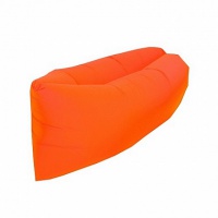 надувной лежак greenwood lazy bag оранжевый