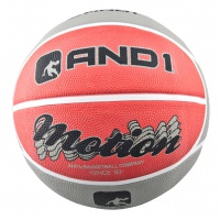 мяч баскетбольный and1 motion (red/grey) sz7