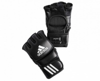перчатки для смешанных единоборств adidas ultimate fight черные adicsg041