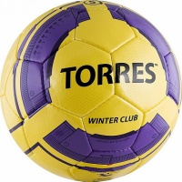 мяч футбольный torres winter club yel №5 (пу)