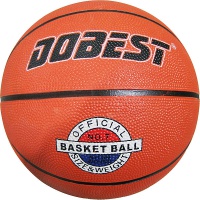 мяч баскетбольный dobest rb7-0886 (sz7, резина)