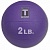 медицинский мяч 0,90 кг body solid bstmb2 пурпурный